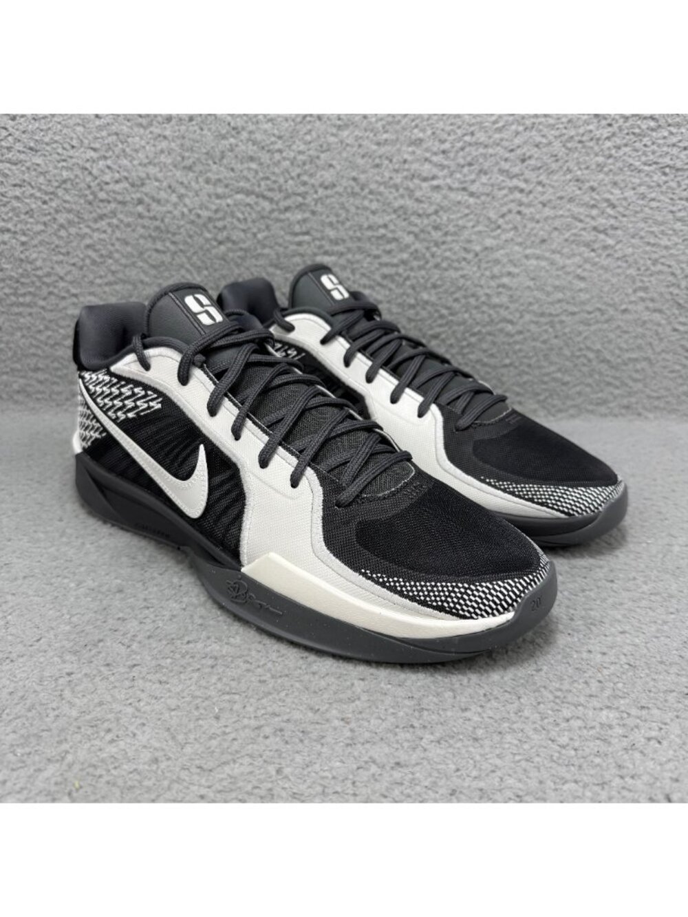 Nike Sabrina 2 Womens 11 / Mens 9.5 Shoes Iron Grey White Basketball Sneakers